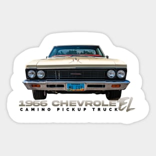 1966 Chevrolet El Camino Pickup Truck Sticker